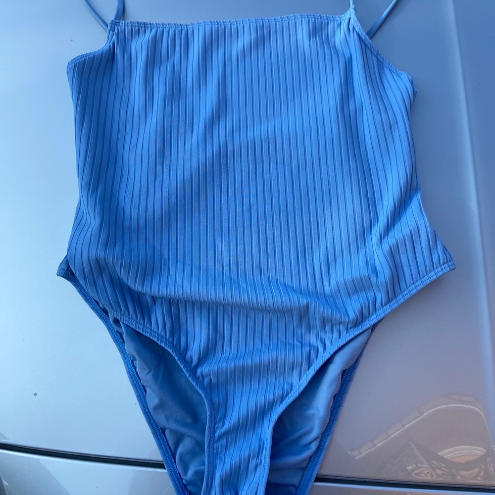 Blue sky bodysuit for women